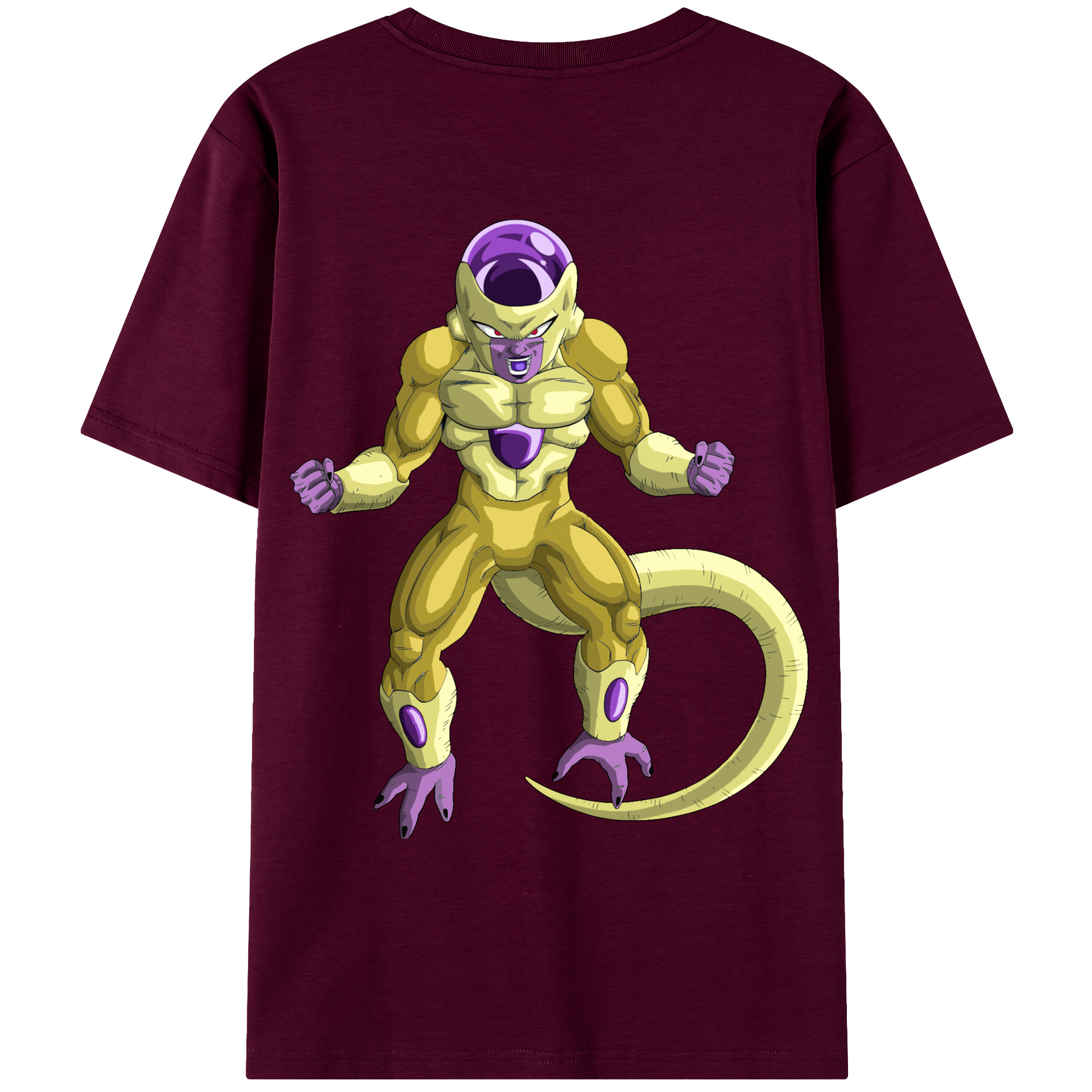 （画像用） ドラゴンボール フリーザ DRAGON BALL Frieza レディース半袖Tシャツ(バックプリント)